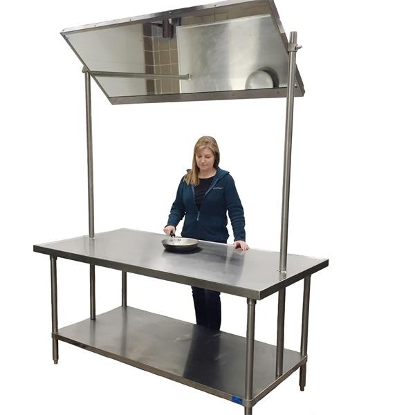 Demo Table with Mirror (3' x 6')