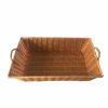 Brown basket tray