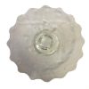 Glass cake stand, top