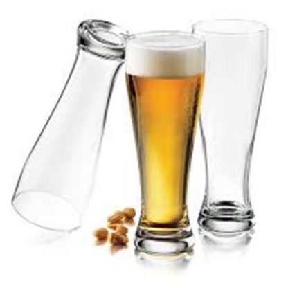 Glasses, Pilsner 23 Oz. with beer