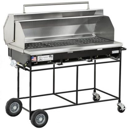 Grill, Propane, 3', Lava Rock with hood