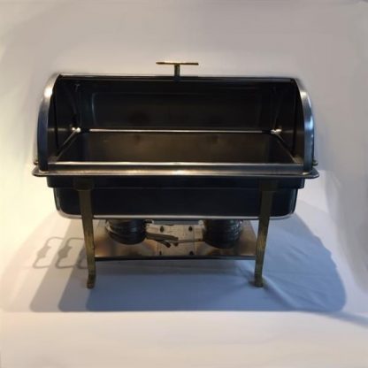 Chafing Dish, roll top open