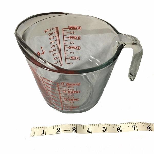 Liquid Measuring Cup, 4c, Glass - Duluth Kitchen Co