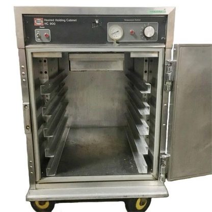 Holding oven for sheet pans, open