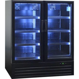 Refrigerator, 2 Dr Glass, 120v 15amp