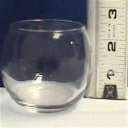 Candle holder, glass bowl measurements