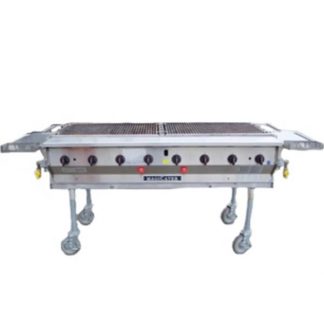 Grill, Propane, 5', Rolling stand