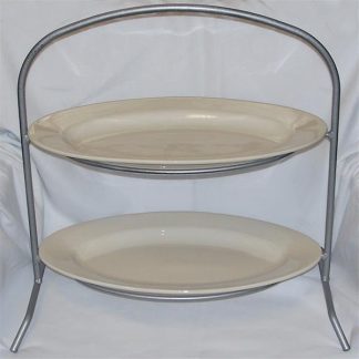Plate stand, 2 Tier