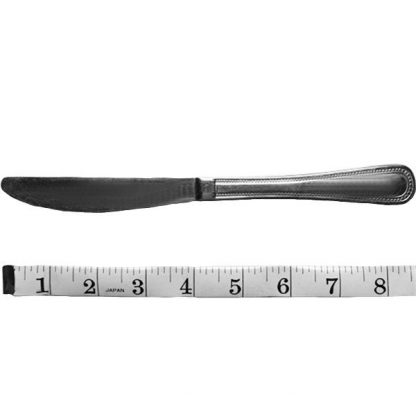 Knife shown on tape measure