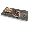 Hot Shelf, 4' x 18" Gray Stone, with food example