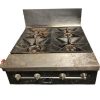 Range, Propane 4 Burner Top 36", top