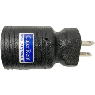 top of adapter plug shown