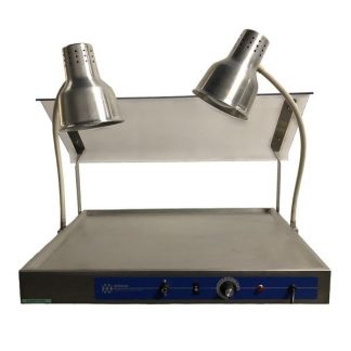 Carving station, double lamp