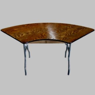Table, 6' Wooden Serpentine
