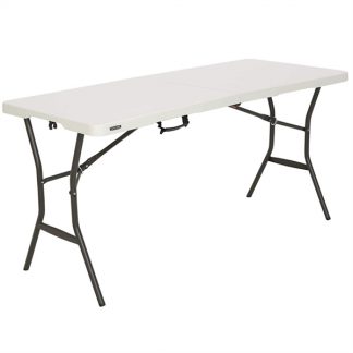Table, 6' X 2.5' Plastic Folding