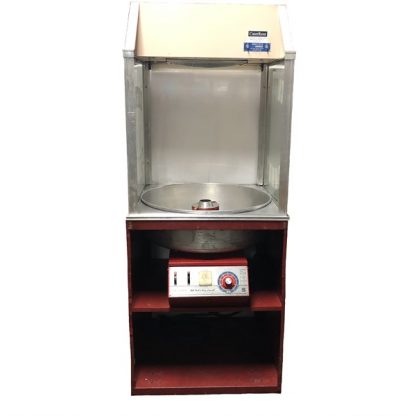 Cotton Candy Machine in Red Stand, back