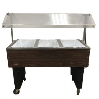 Steam Table, 3 Well, 120 volt, 20 amp