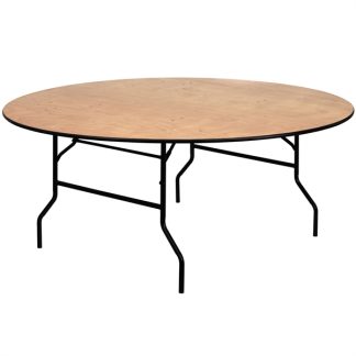Table, 6' Wooden Round