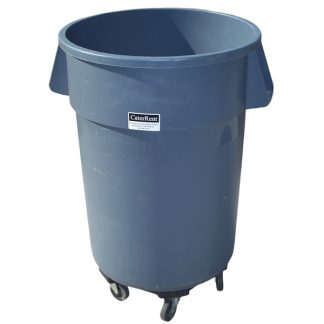 Trash Container, 32 Gallon Plastic