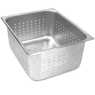Pan, Steam Table, 1/2 size 6" perforated