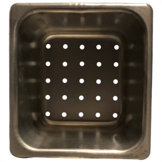 Pan, Steam Table, 1/6 Size 4" Perforated