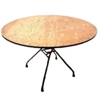 Table, 4' Wooden Round