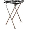 Tray Stand - Chrome Waiter