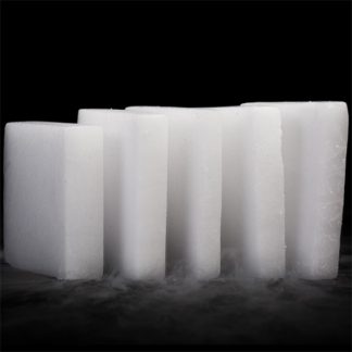Dry ice for ice cream carts, 50 pounds