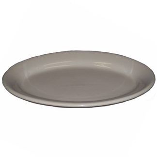 Platter, 8"x11 3/4" Cream, Oval