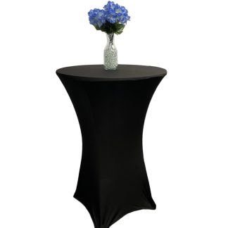 Black linen for Cocktail Table