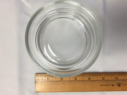 Glass bowl, 11oz Sauce, with measurements