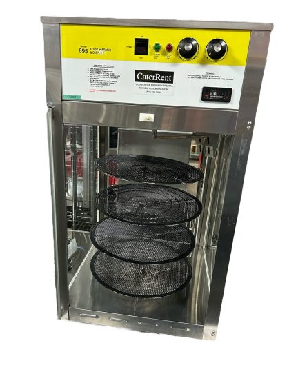 Pizza Display Unit, 4 Shelf with pans
