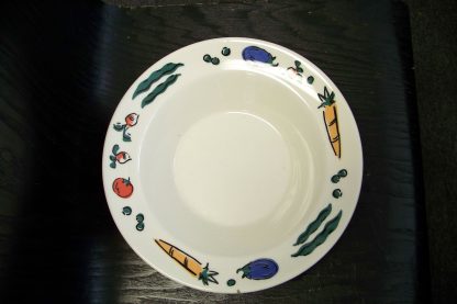 Colorful painted plate