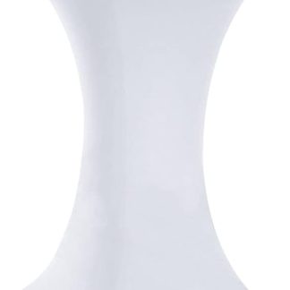 White spandex linen