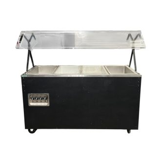 Steam Table, 4 Well, 120 volt, 30 amp